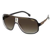 Carrera Man CARRERA 1058/S 2M2/HA Sunglasses Plastic Black Brown Squared Shaded