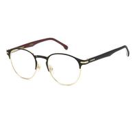 Carrera Man CARRERA 322 I46 Optical frames Metal Black opaque/ Gold Round