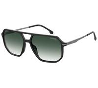 Carrera Man CARRERA 324/S 08A/WJ Sunglasses Acetate Black Grey Geometric Polarized Shaded
