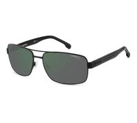Carrera Man CARRERA 8063/S 003/Q3 Sunglasses Steel Black-opaque Green Squared Polarized