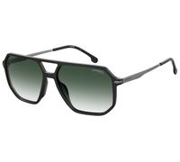 Carrera Man Carrera CARRERA 324/S 08A/WJ Sunglasses Acetate Black Grey Geometric Polarized Shaded