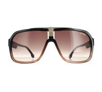 Carrera Men's Aviator Black Brown Brown Gradient 1014/S Carrera Black One Size