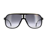 Carrera Men's Aviator Black Gold Dark Grey Gradient 1047/S Carrera Black One Size