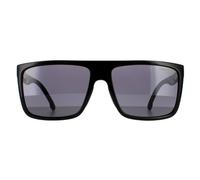 Carrera Men's Rectangle Black Grey Sunglasses Carrera Black One Size