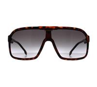 Carrera Men's Shield Havana Grey Gradient 1046/S in Brown Carrera Brown One Size