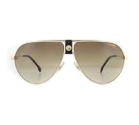 Carrera Men's Aviator Gold Brown Gradient Sunglasses Carrera Gold One Size