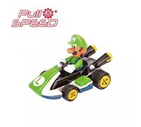Carrera Nintendo Mario Collection 1:43 Pull Back Model Car - Luigi