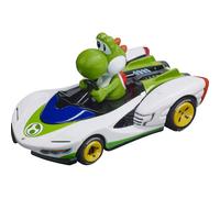 Carrera Go 20064183 Slot Car Nintendo Mario Kart-P-Wing-Yoshi, Multicoloured