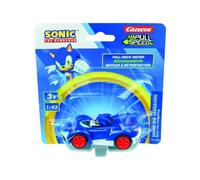 Carrera Pull N Speed Sonic the Hedgehog Motor Car (1:43, Blue)