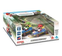 Carrera Pull & SPEED I Mario Kart - Mach8 Twin Pack I Wind-Up Car Racing Car I Pull and Speed Car with Pull-Back Motor I For Boys and Girls from 6