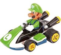 Carrera Pull & Speed Mario Kart 8 - Luigi I Wind-Up Pull Back Car I Officially Licensed by Nintendo I 1:43 Scale I for Boys and Girls Ages 3 and Adults