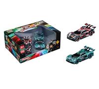Carrera Pull & Speed Ronin Racers - Twinpack Vehicles with Pull-Back Motor, Scale 1:43, With Raijin Rider and Hikari Strike, from 3 Years
