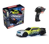 Carrera RC 2,4GHz Drift Car Toxic Pulse, With Precise Control, 1:24 Scale - 4 Wheel Drive, LED Underlit Body, Drifting Cones, 18.5cm in length