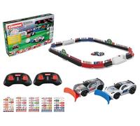 Carrera RC 370430045 2,4GHz Carrera RC Soccer Set - World Championship - With Playing Field, 2 Mini RC Cars - Goals, Ball and Stickers, Racing Action Meets Football Game, For Children from 6 Years