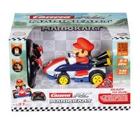Carrera RC Mario Kart 370320001-2,4GHz Mario Kart Race Kart 1:32 - Mario With Precise 2.4GHz Control - 1:32 Scale - Up To 5 Kmh - 12cm In Length - Ready-To-Run - Suitable For Ages 6 Years+
