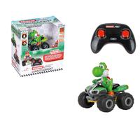 Carrera RC Mario Kart 370400021 RC Mario Kart, Yoshi - Quad With Precise 2.4GHz Control,1:40 Scale, Up To 5 Kmh, 8cm In Length, Ready-To-Run, Suitable For Ages 6 Years+