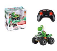 Carrera RC Mario Kart 370400021 RC Mario Kart, Yoshi - Quad With Precise 2.4GHz Control,1:40 Scale, Up To 5 Kmh, 8cm In Length, Ready-To-Run, Suitable For Ages 6 Years+