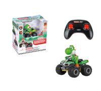 Carrera RC Mario Kart 370400021 RC Mario Kart, Yoshi - Quad With Precise 2.4GHz Control,1:40 Scale, Up To 5 Kmh, 8cm In Length, Ready-To-Run