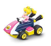 Carrera RC Mario Kart Mini RC Peach, For Children and Adults, Boys & Girls, Unique Original Licence, Instant Driving Fun with Ready to Run, Authentic Mario Kart Experience, Pink