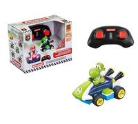 Carrera RC Mario Kart Mini RC Yoshi, For Children and Adults, Boys & Girls, Unique Original Licence, Instant Driving Fun with Ready to Run, Green