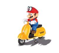 Carrera RC Mario Kart Super Mario Odyssey Scooter, Remote Controlled Electric Scooter for Indoor & Outdoor Use, Toy Scooter for Children from 6 Years & Adults