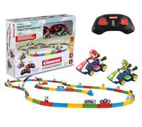 Carrera RC Mario Kart Tabletop Racing Set - With Mario & Luigi 1:43 Scale - Up To 5 Kmh, Ready-To-Run, All Batteries Included, Suitable For Ages 6 Years+