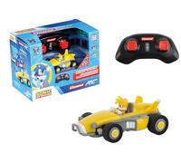 Carrera RC Sonic 370430023 - Team Sonic Racing Mini RC - Tails With Precise 2.4GHz Control - 1:43 Scale - Up To 5 Kmh - Ready-To-Run, Suitable For Ages 6 Years+