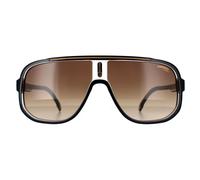 Carrera Rectangle Mens Black Gold Brown Gradient 1058/S - One Size