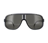 Carrera Rectangle Mens Black Grey 1058/S - One Size