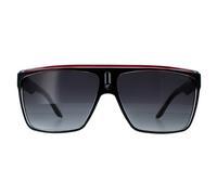 Carrera Shield Black Red Gold Dark Grey Gradient 22 Sunglasses