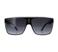 Carrera Shield Black White Grey Gradient 22 Sunglasses