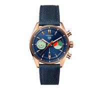 Carrera Skipper Chronograph 39mm Mens Watch Blue