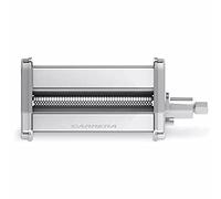 Carrera Spaghetti Cutter Attachment for Stand Mixer 657 - Silver - Stainless Steel Accessory for Cutting 1.5 mm Pasta Strands - Easy Mounting on Front Drive - Ideal for Fresh Homemade Spaghetti