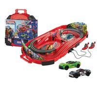 Carrera Speed Arena Race Case: Police Chase, 2.77 Metres, With Green Racer & Speed Police Car, Suitable From 3 Years+