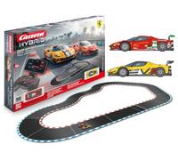 Carrera Speedcore Challenge Hybrid Car Track 1:50 with Ferrari 296 GT3 & 296 GT3 Evo, App Control, Front and Rear Light, for up to 16 Drivers