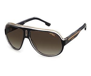 Carrera Speedway/n 2M2/HA BLACK GOLD Sunglasses Men's Propionate, Standard, 63