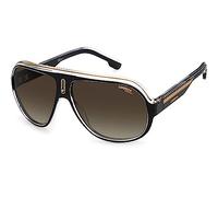 Carrera Speedway/N Sunglasses Black Crystal White Blue / Dark Grey Gradient