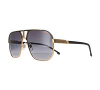 Carrera Man CARRERA 1062/S SAO/9O Sunglasses Metal Black opaque/ Gold Grey Geometric Shaded