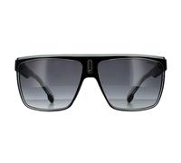 Carrera Sunglasses 22/N 80S 9O Black White Dark Grey Gradient