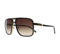 Carrera Sunglasses Carrera 1071/S I46 86 Black Gold Brown Gradient