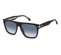 Carrera CARRERA 340/S BLACK - GOLD/DARK BLUE SHADED 57/19/150 men Sunglasses