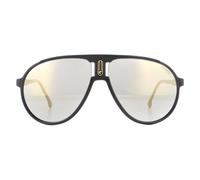 Carrera Sunglasses Champion 65 003/JO Matte Black Grey Bronze Mirrored