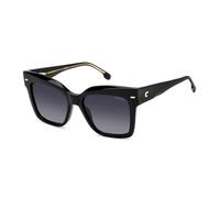 Carrera Woman CARRERA 3037/S 807/9O Sunglasses Acetate Black Grey Butterfly Shaded