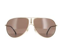 Carrera Sunglasses Gipsy 65 AOZ 70 Matte Gold Brown