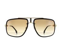 Carrera Sunglasses Glory II 001 86 Gold Black Brown Gradient