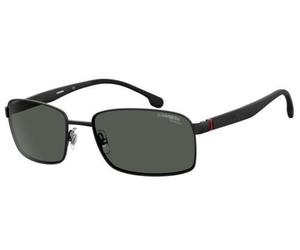 Carrera Sunglasses Men 8037/S 003 MATT Black Polarized Metal Rectangle 58-18-140