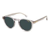 Carrera Unisex CARRERA 301/S KB7/KU Sunglasses Acetate Grey Blue Round