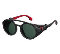 Carrera Unisex Carrera CARRERA 5046/S 807/QT Sunglasses Plastic Black Green Round