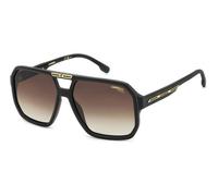 Carrera VICTORY C 01/S 003/86 Man Sunglasses Bio polyamide Black Brown Squared Normal Shaded