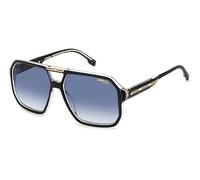 Carrera , Victory Sunglasses Black Crystal/Blue Shaded ,Black male, Sizes: 60 MM